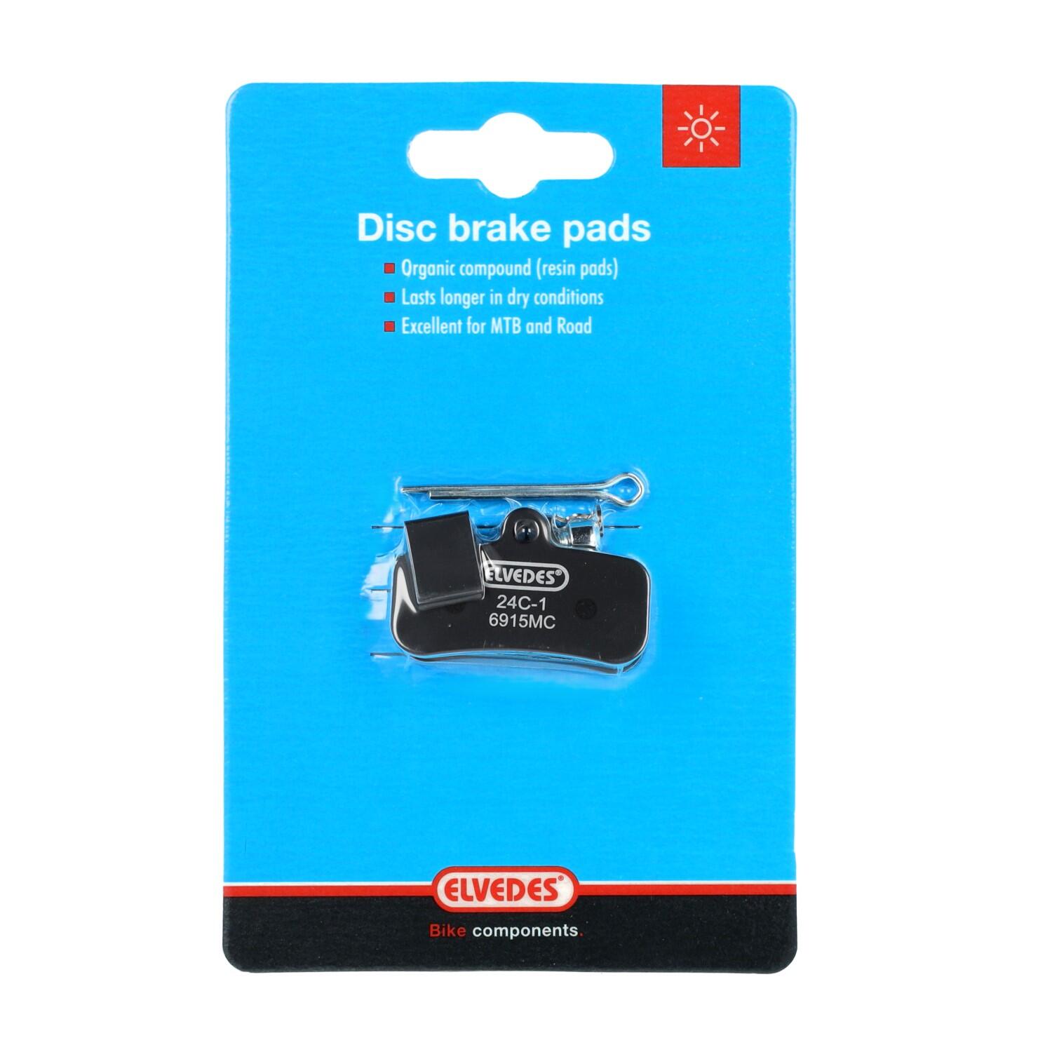 Plaquette de frein Elvedes Tektro M530F, M535, E740, E745, T737, T740, T 2/3