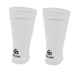 Support protège-tibias tissu Blanc M