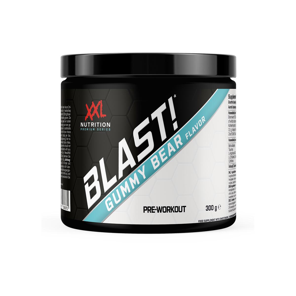 XXL NUTRITION Blast! Pre Workout - Gummy Bear - 300 gram (30 doseringen)