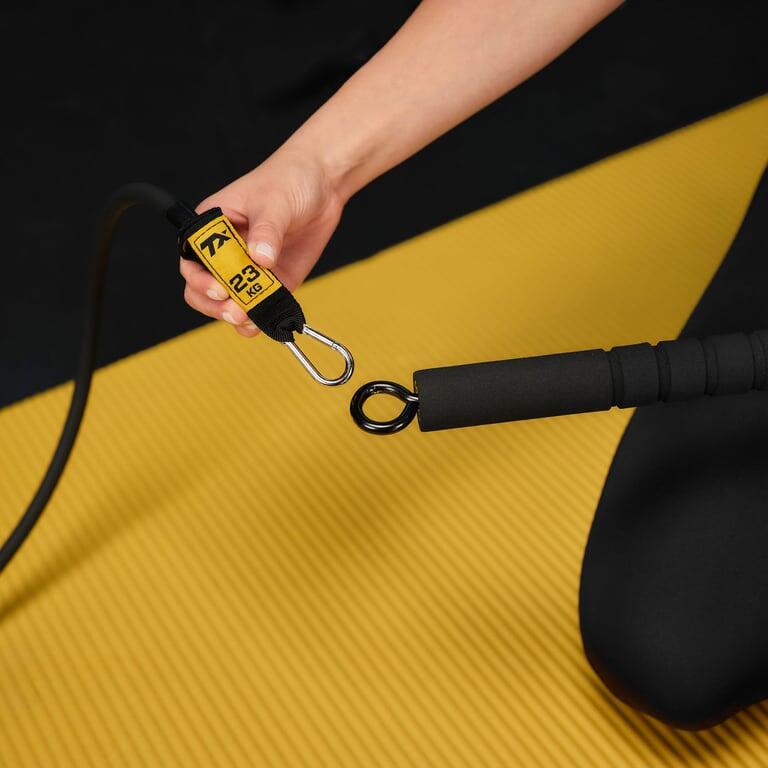Bară cu benzi de rezistență Trex Sport – expandere 14–37 kg