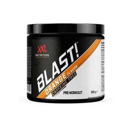 Blast! Pre Workout - Sinaasappel (Cafeïnevrij) - 300 gram (30 doseringen)