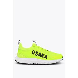 Chaussures de hockey sur gazon Furo Play pour enfants Osaka | Vert fluo