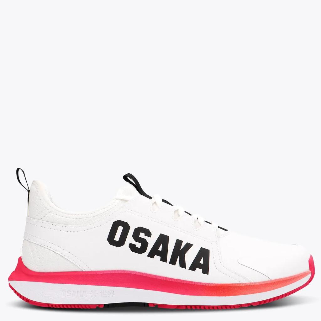 Osaka Field Hockey shoes Furo INDOOR | White-Raspberry
