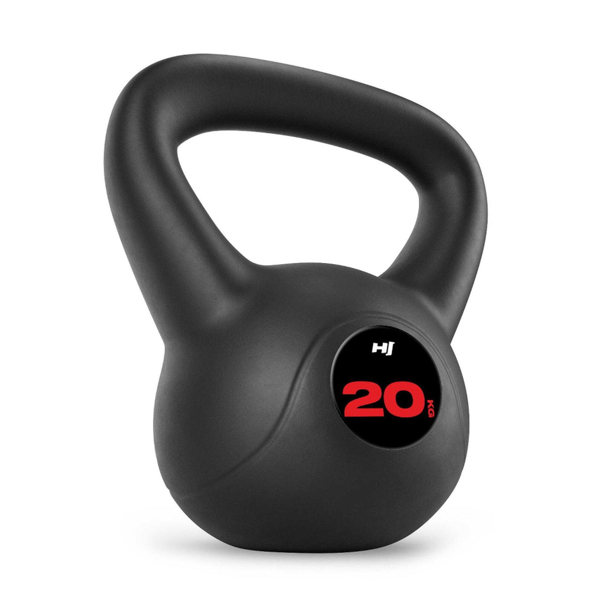 Kettlebell en vinyle pour l'entraînement de force Hop-Sport HS-PB020KB 20kg 4/4