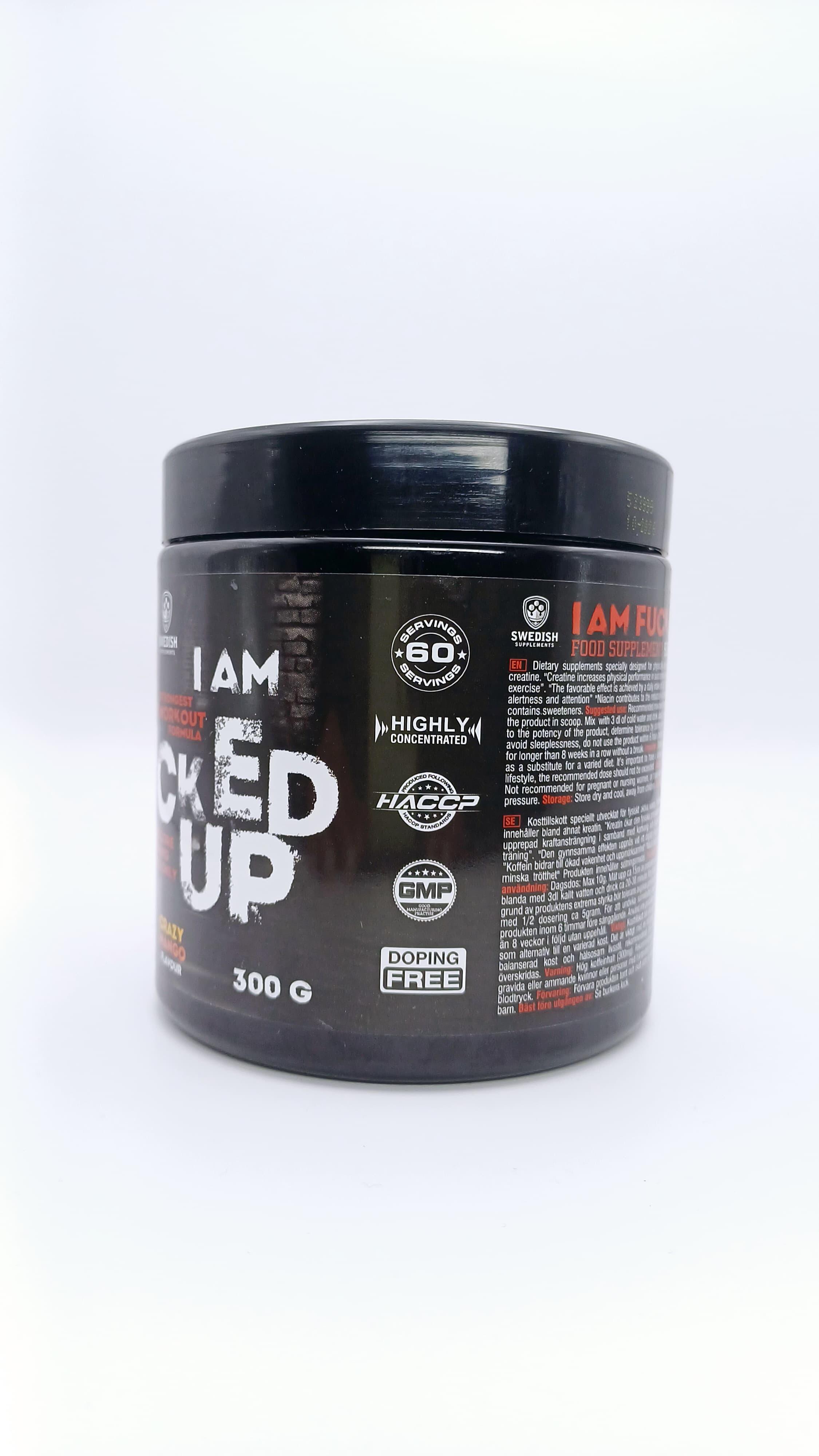 Preworkout - Fucked Up Pre-workout (300g) - Cloudy Apple 7/7