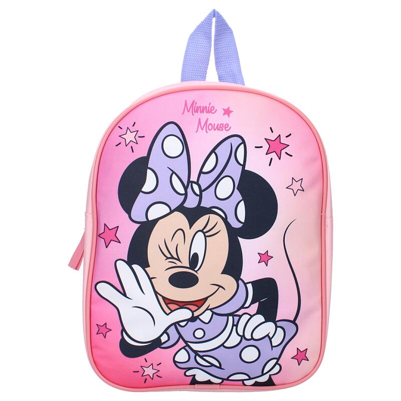 Rucsac 29x22x9 cm, multicolor, bretele ajustabile si captusite, Minnie Mouse Fee