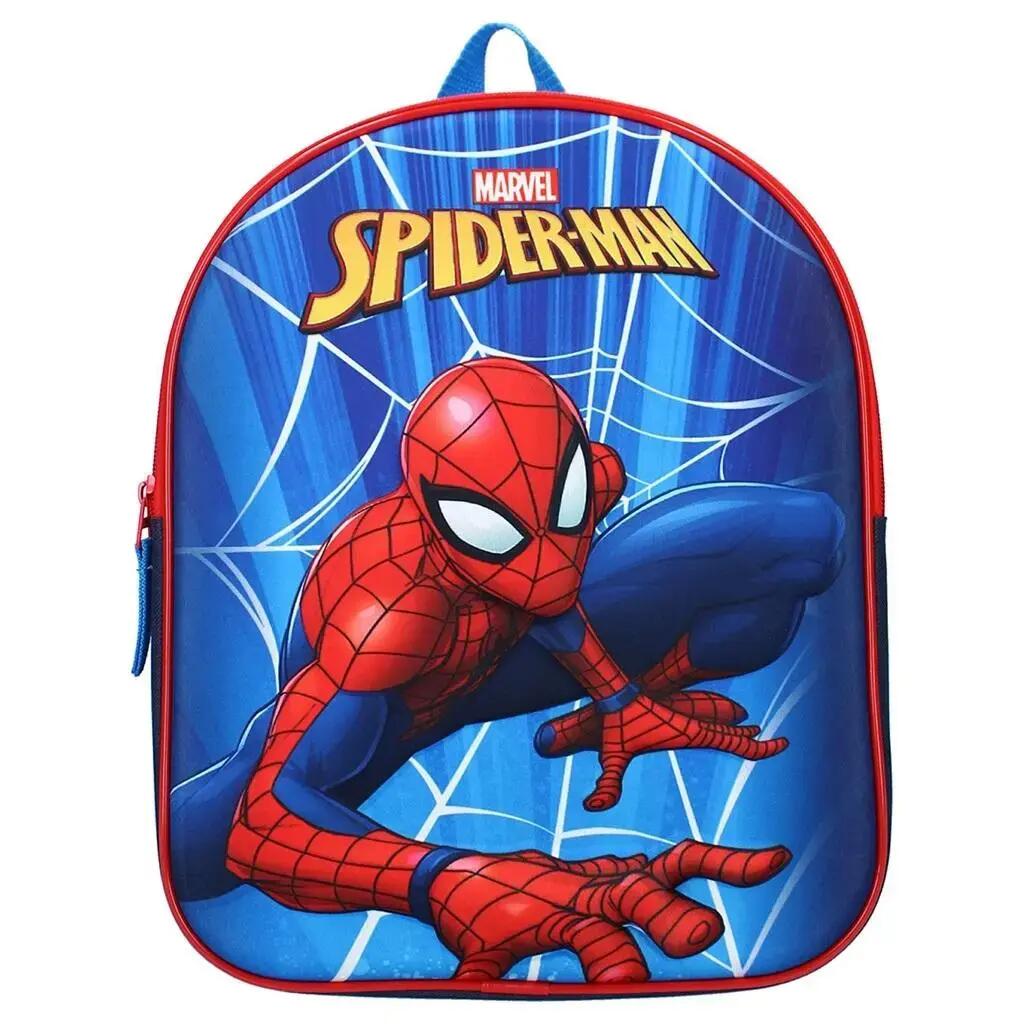 Rucsac 3D cu bretele ajustabile si captusite,  32x26x11 cm, Spiderman Stop Laugh 2/4
