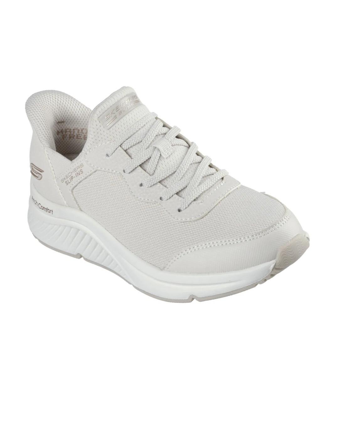 Damen Sneaker Skechers Bobs Arch Comfort B Sweet Beige 3/5