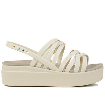 Sandały damskie na basen Crocs BROOKLYN STRAPPY LOWWDG