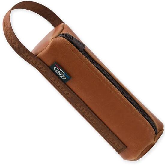 Sacoche OBUT en Cuir Végétale Camel