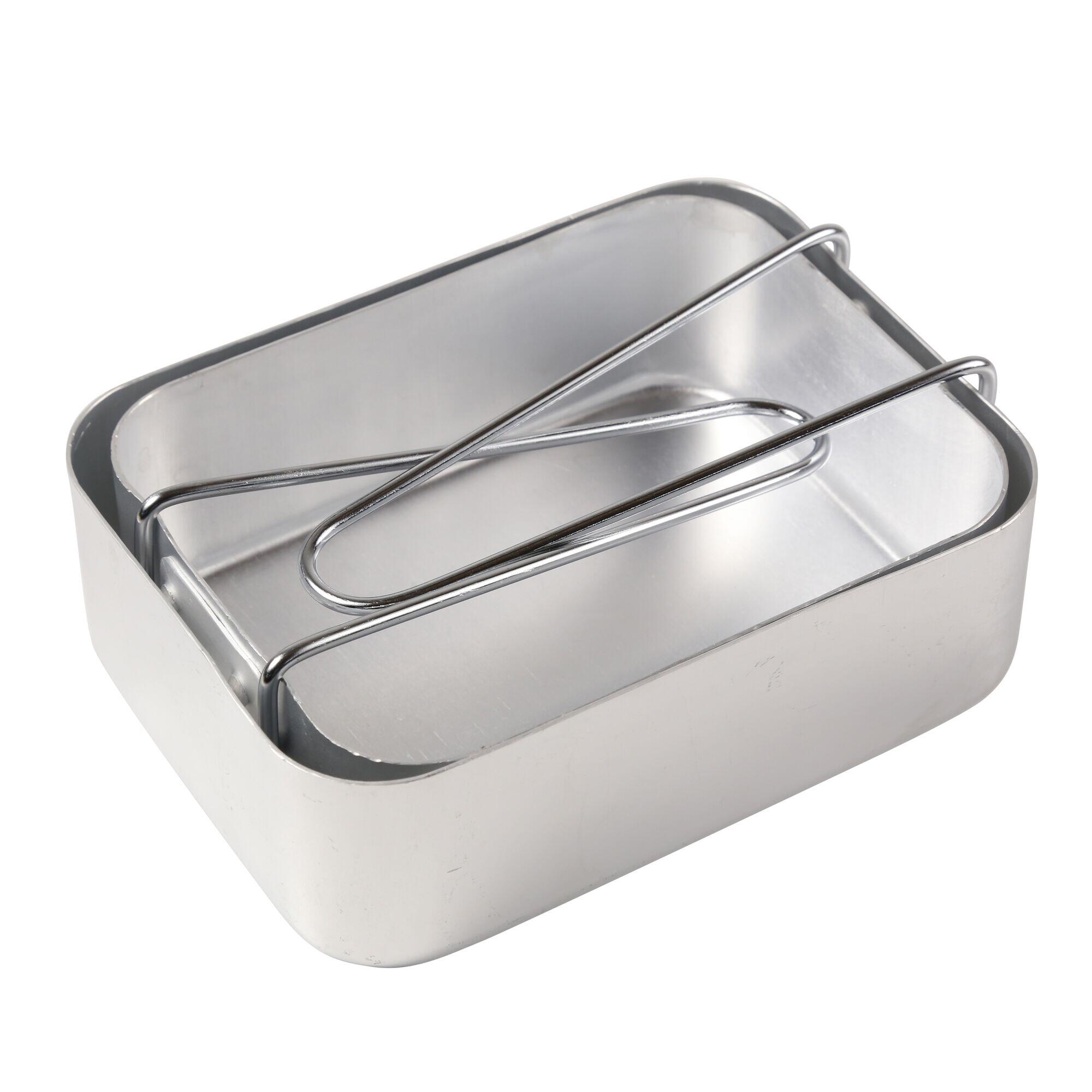 Set de gamelles de camping légères pour adulte - Argent 2/6