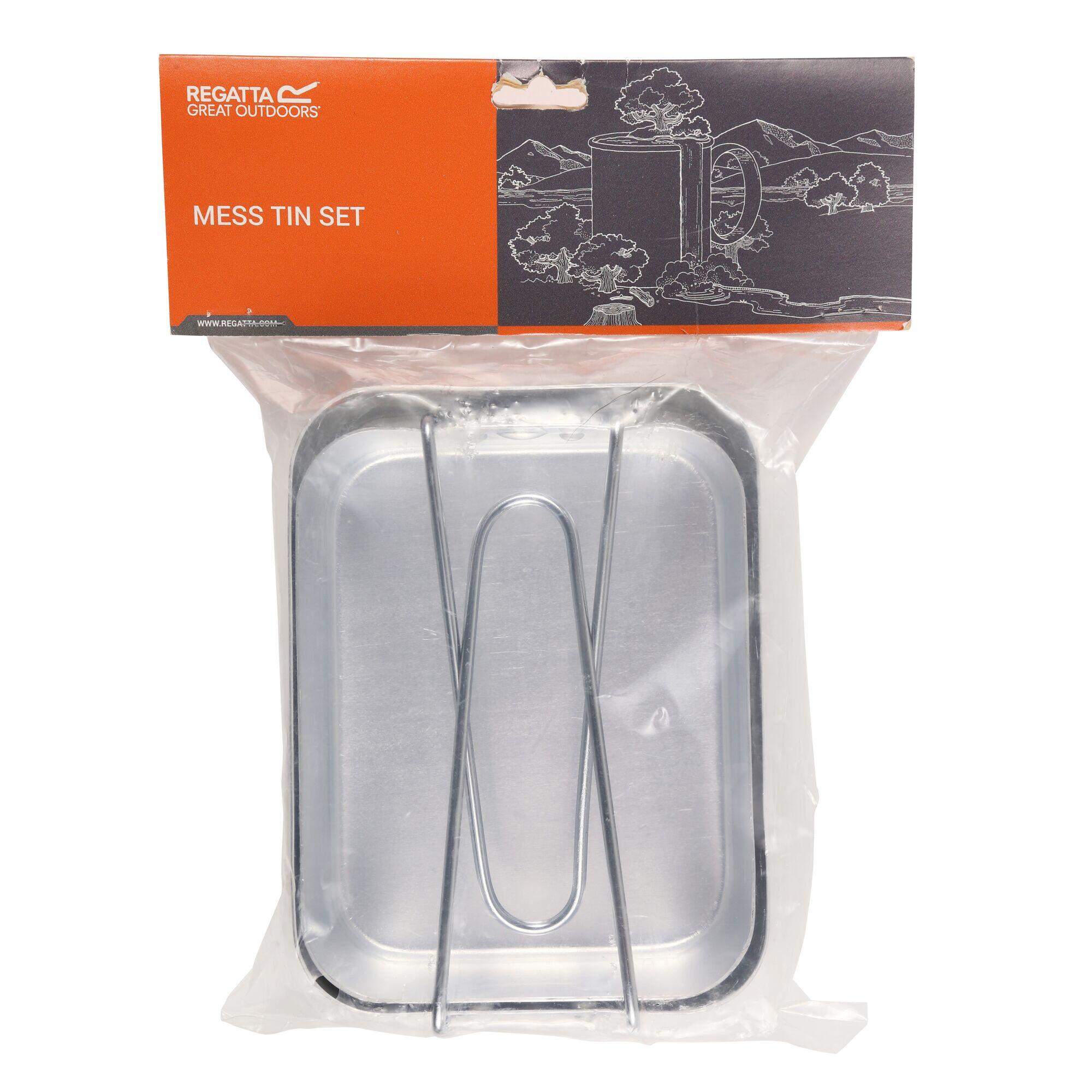 Set de gamelles de camping légères pour adulte - Argent 6/6
