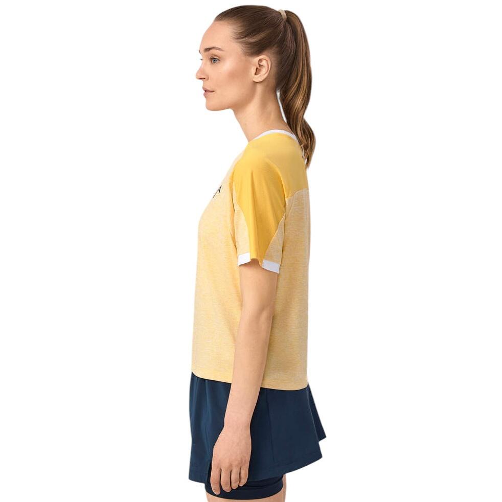 Play Tech T-Shirt Femme Jaune 2/4