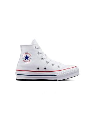 Zapatillas para Niña Converse Eva plaform Blanco