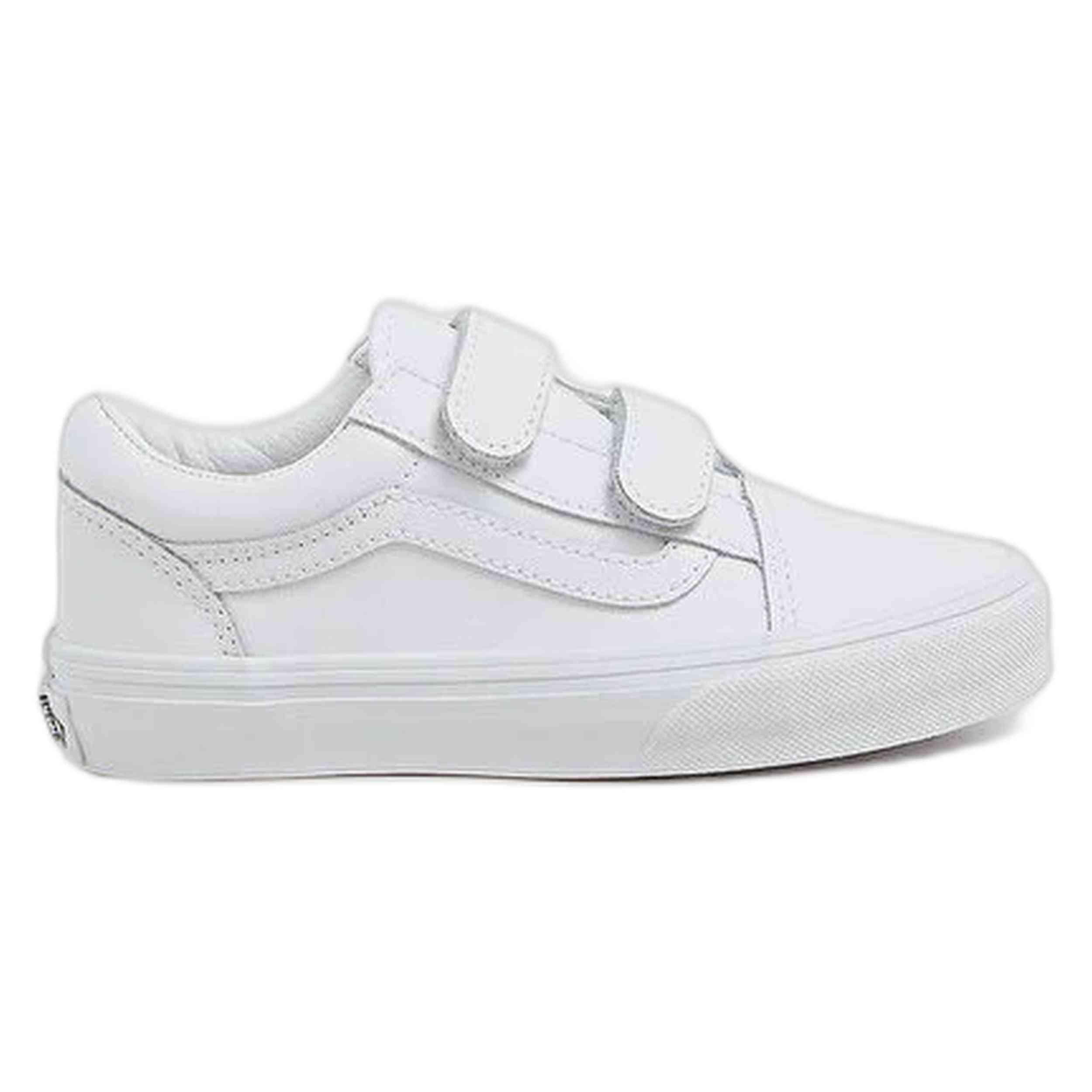 Vans - Baskets Vans Modèle Vn000cyahfa1 Pour Unisexe Enfants - Chaussures De Sport - Blanc - 31 Cm - Decathlon
