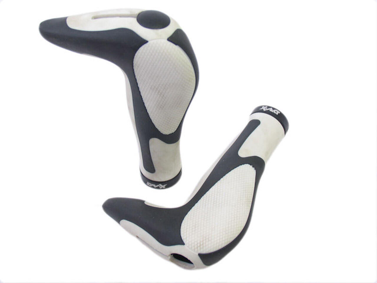 Ergotec Set manopole X-Act Safety Grip nero/bianco 147 mm. 2/2