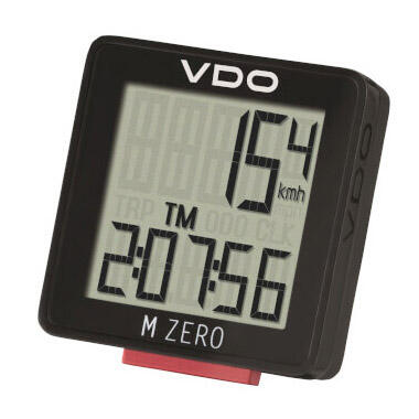 Pic VDO M Zero computer bici WR807 nero/rosso. 4/4