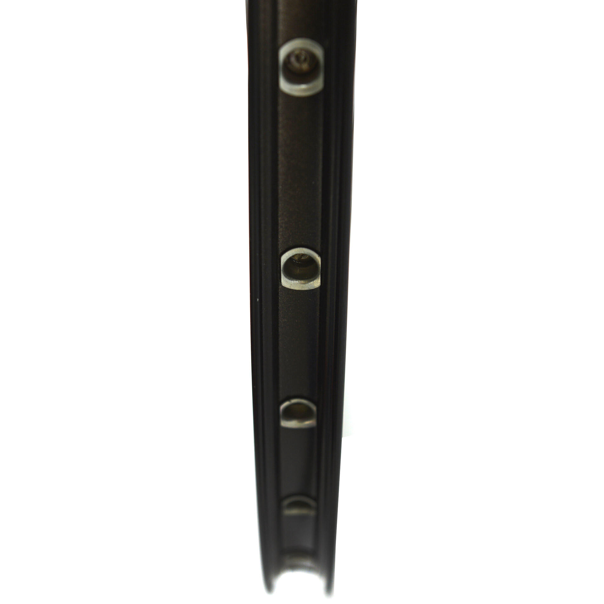 Rueda delantera de aluminio negro de 28 pulgadas Zac2000 3/4