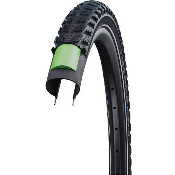 Pneu Schwalbe Marathon 365 700 mm Tubetype Rigide GreenGuard Addix 4Season Flanc 4/4