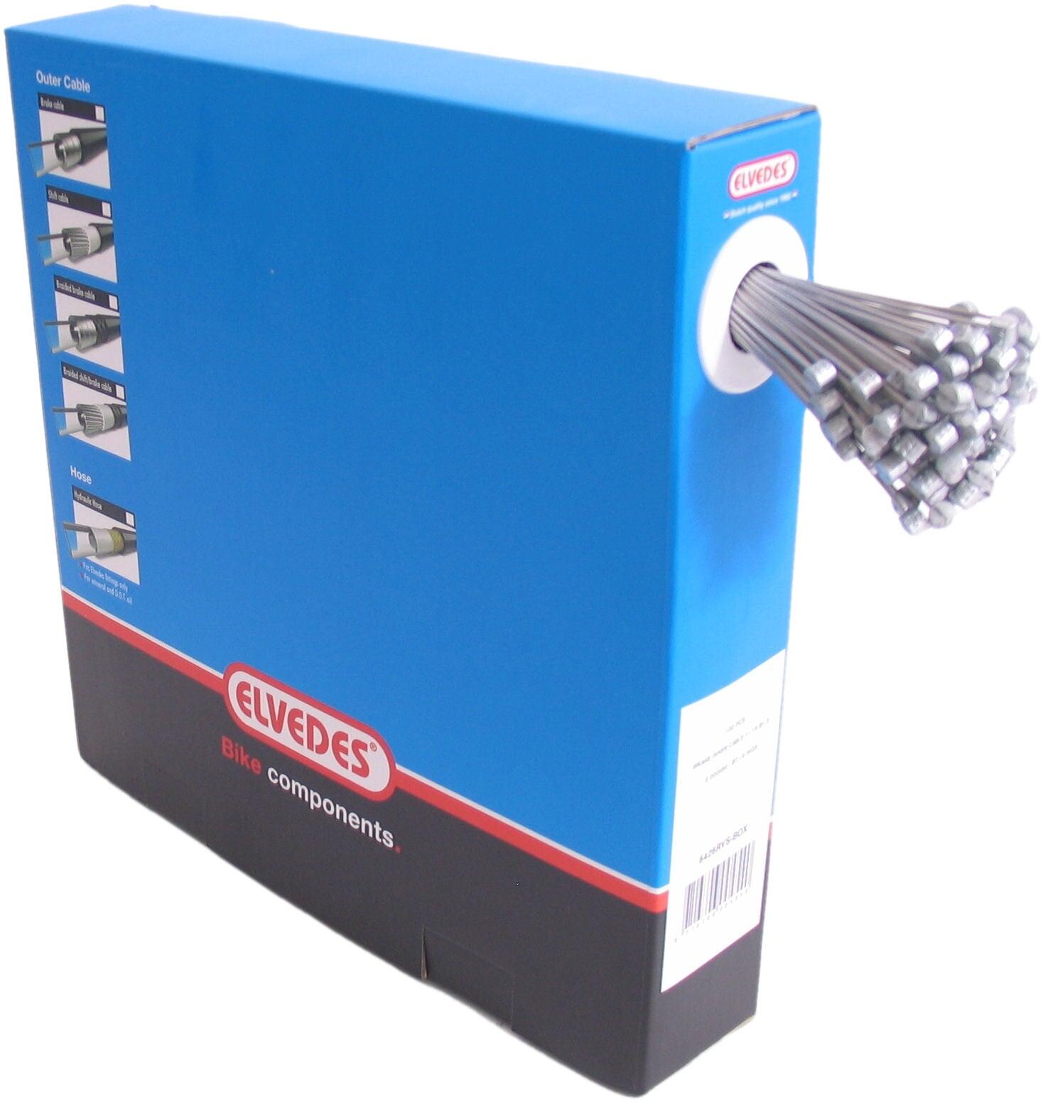 ELVEDES Freni a cavo 1x19 fili inox Ø1,5mm testa a T Ø7x6 Elvedes (x100)