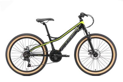 Mtb 24" aluminium. kinderfiets 9 jaar. hardtail. 21 versnellingen. schijfremmen