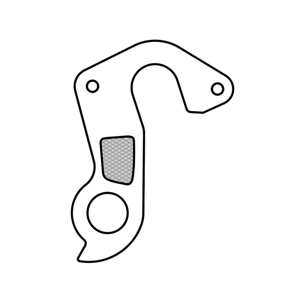 Patte de dérailleur Marwi GH-260 Cannondale, Bulls 5/6