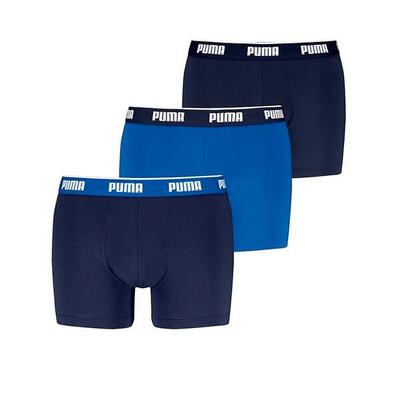Heren everyday basic boxershorts 3 pack – true blue – xxl