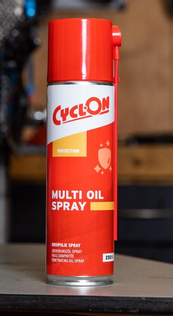 Spray Pénétrant à l'Huile Cyclon Multi 250 ml - En Paquet Blister 2/5