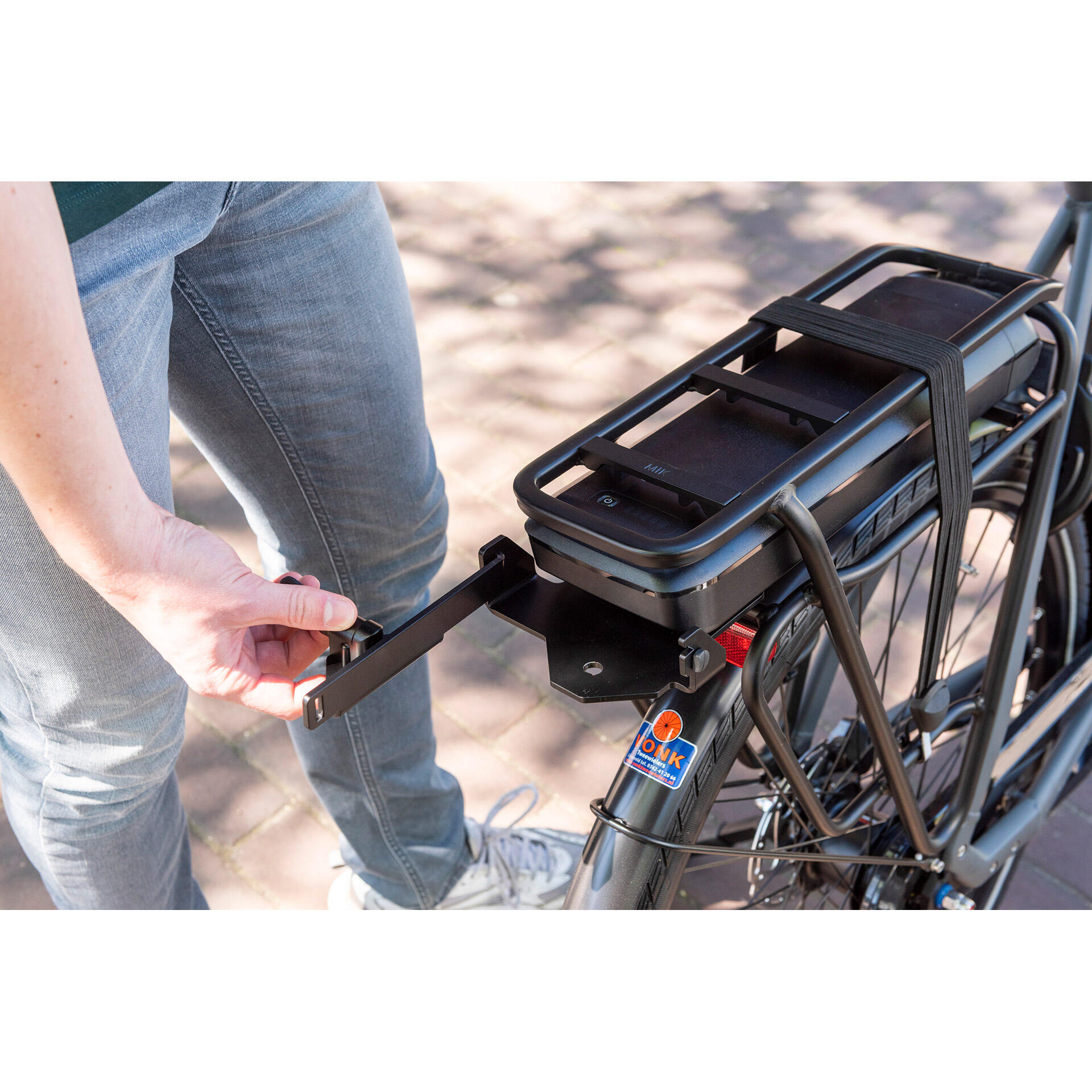 Steco Cerradura de batería para Bosch BES2/BES3 - Negro Mate 3/5