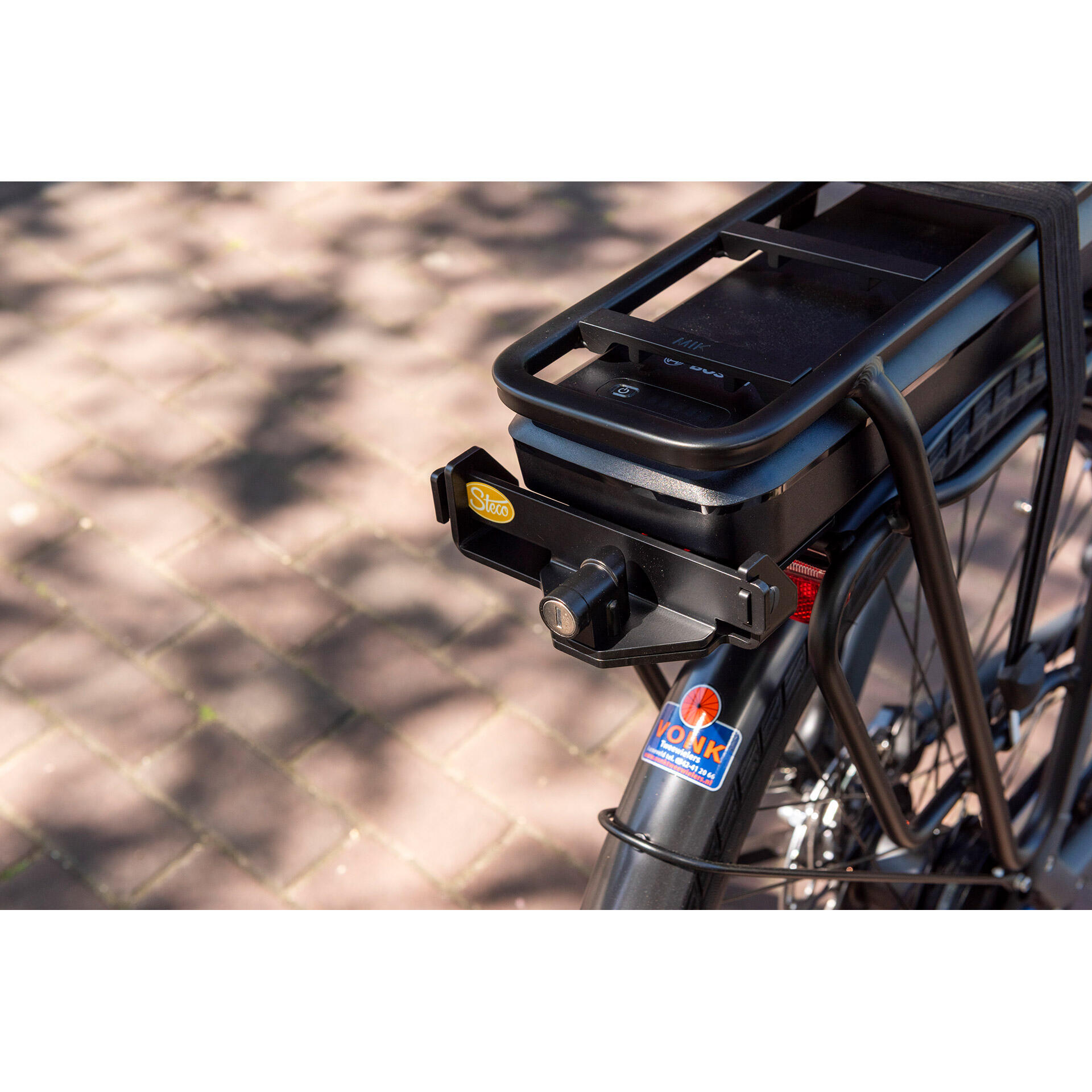 Steco Cerradura de batería para Bosch BES2/BES3 - Negro Mate 2/5