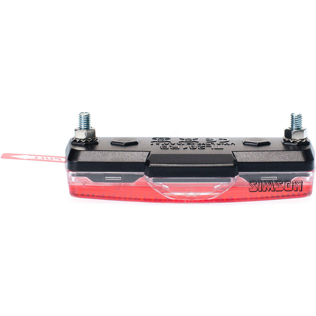 Bloque de luz trasera LED de alta calidad para portaequipajes en rojo 4/5