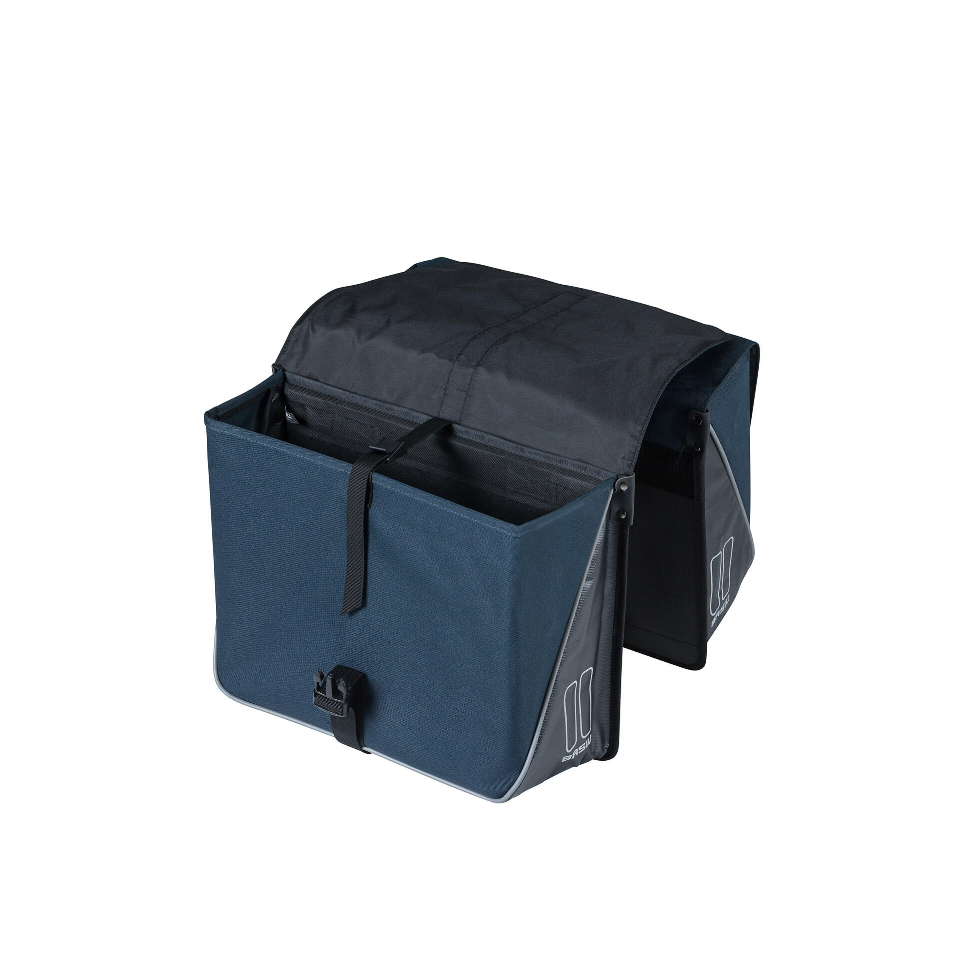Basil sacoche double Forte Double Bag, 35 litres, bleu/noir, déperlante,... 5/6