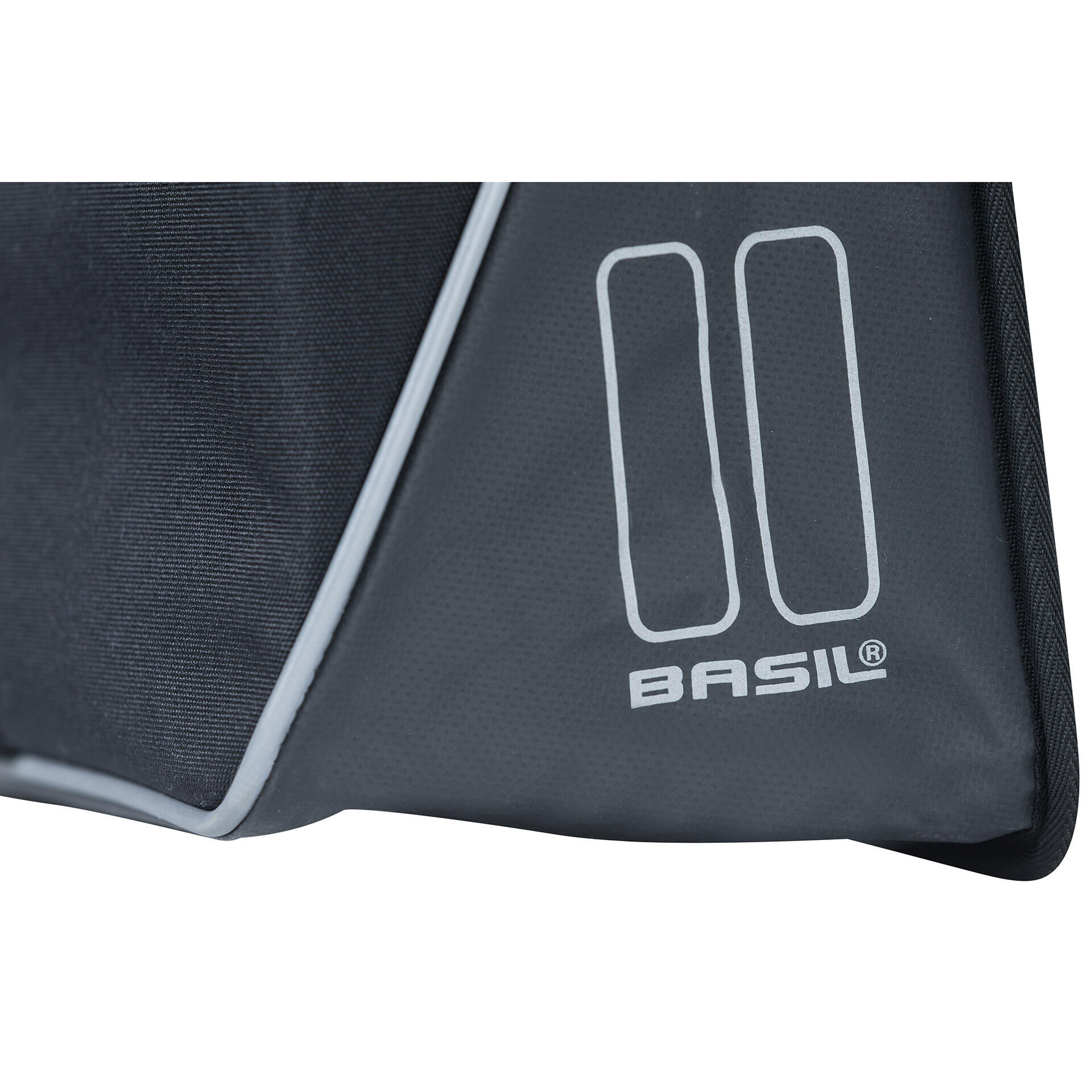 Basil sac double Forte Double Bag noir 35 litres 5/6