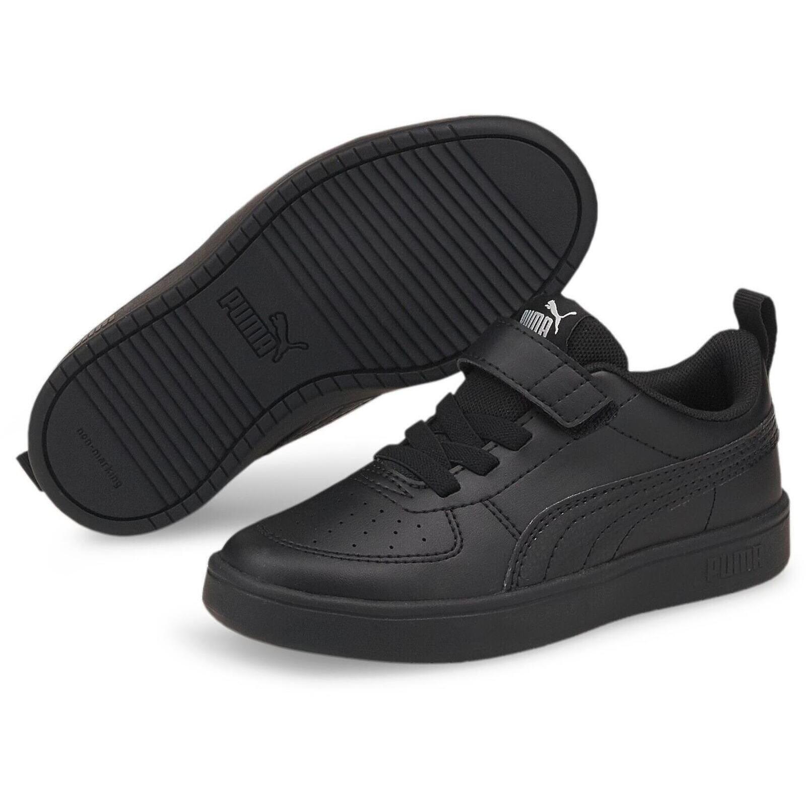 Turnschuhe Puma Rickie Ac Ps, Schwarz, Kinder 3/7