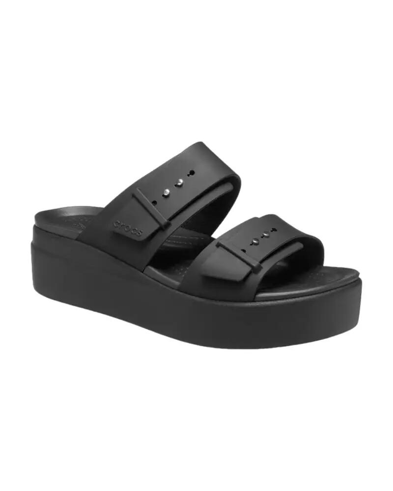 Mules Crocs BROOKLYN BUCKLE LOWWDG Noir 2/6