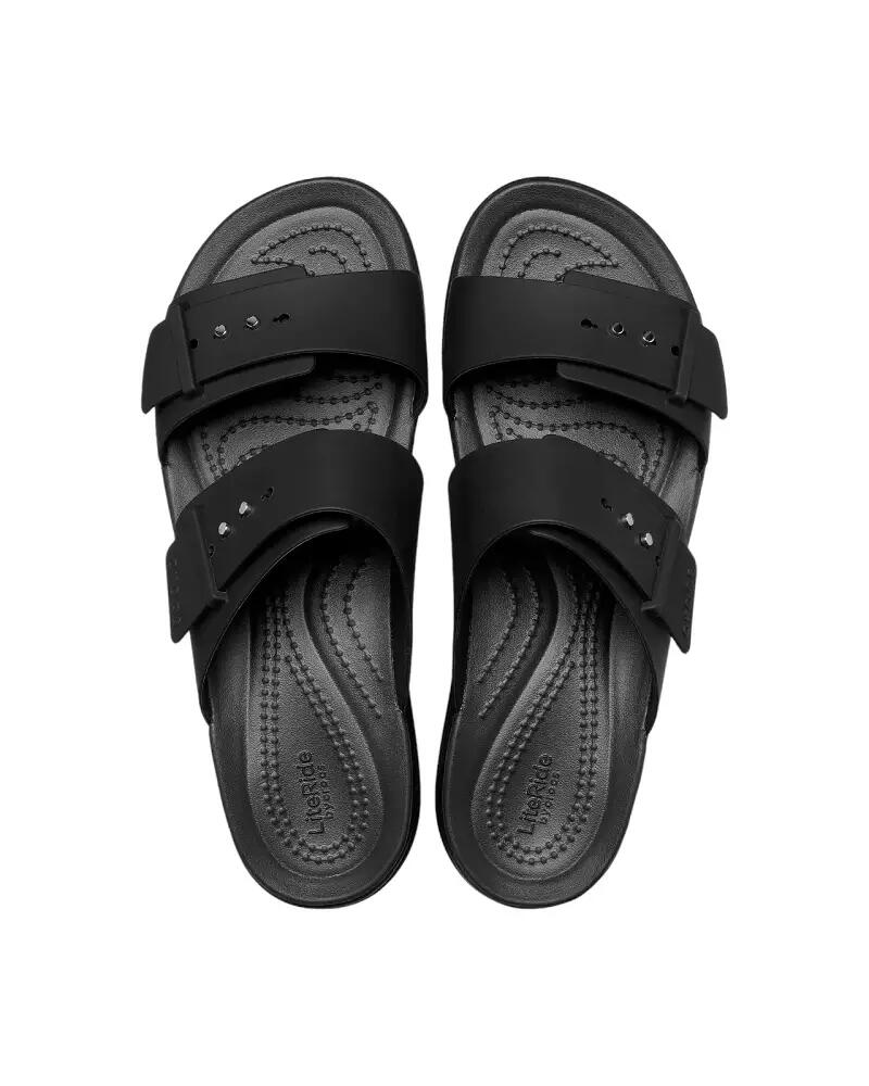 Mules Crocs BROOKLYN BUCKLE LOWWDG Noir 5/6