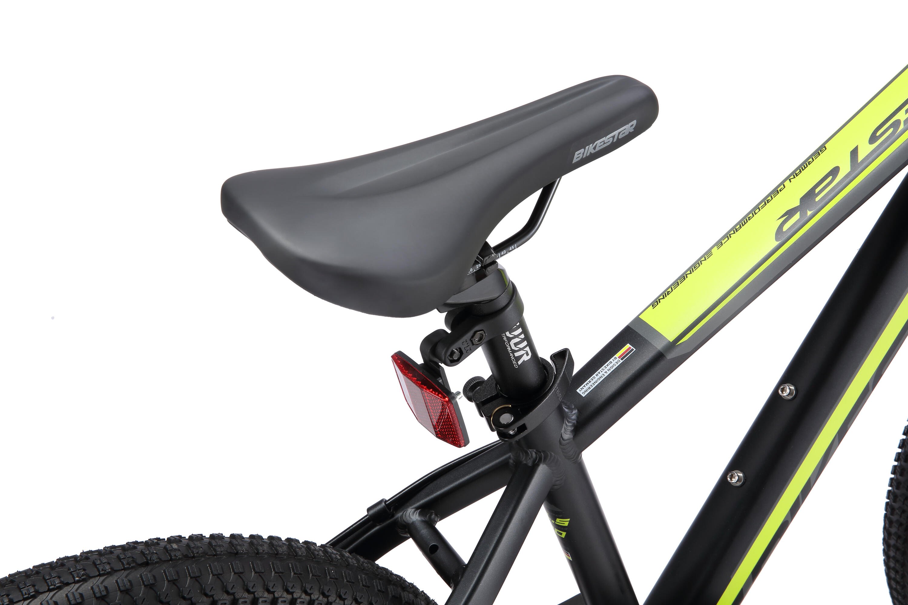 MTB 20" aluminium, kinderfiets 6 jaar, hardtail, 21 versnellingen, schijfremmen 6/7