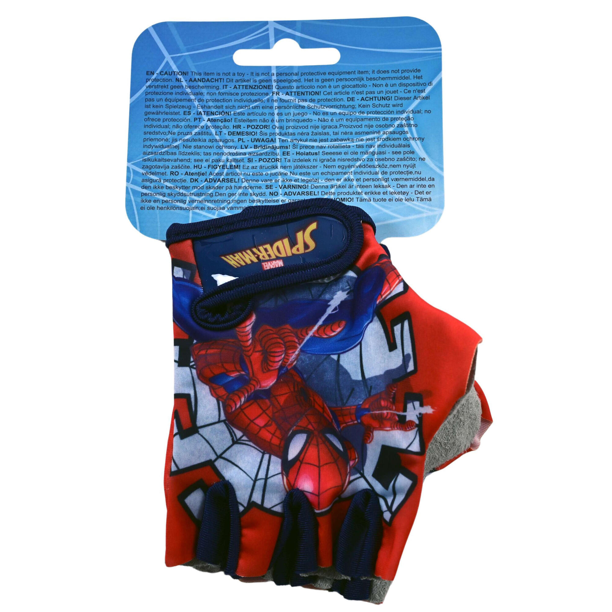 LUVAS DE CICLISMO INFANTIS DO HOMEM-ARANHA PARA MENINOS 3/3