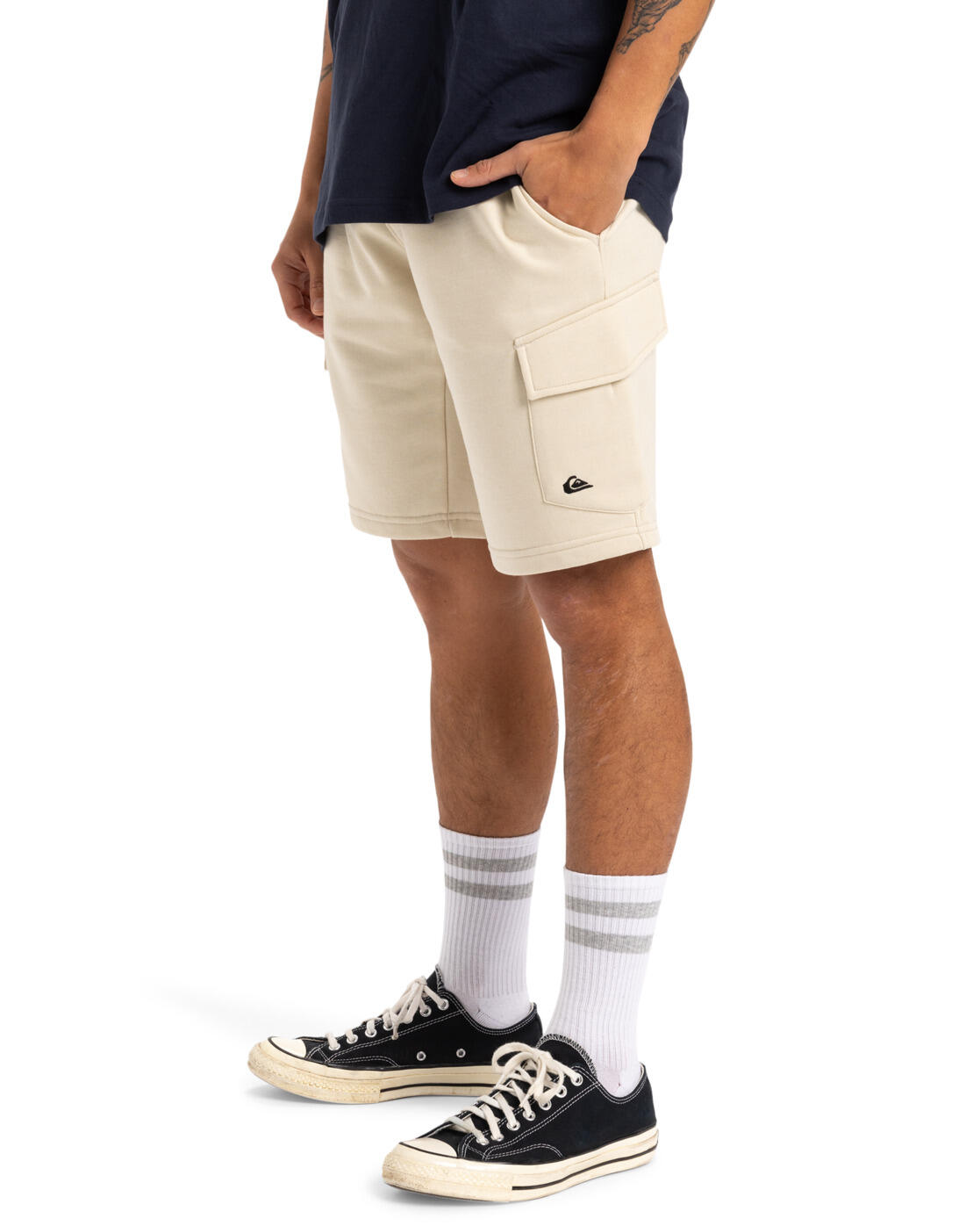 Short Cargo CARGO Blanco Hombre 3/4