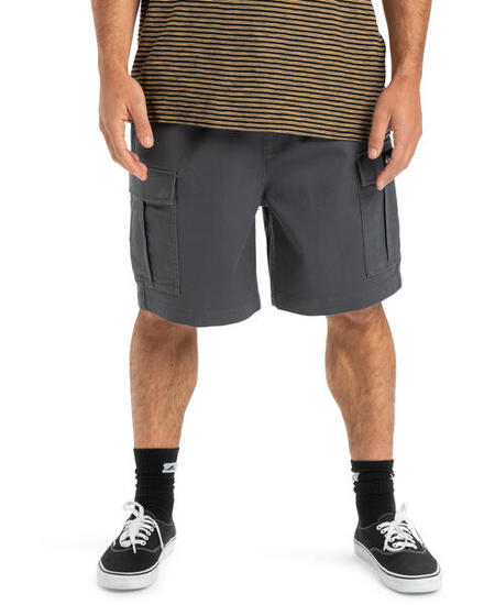 Cargo-Shorts TAXER 19" Schwarz Herren