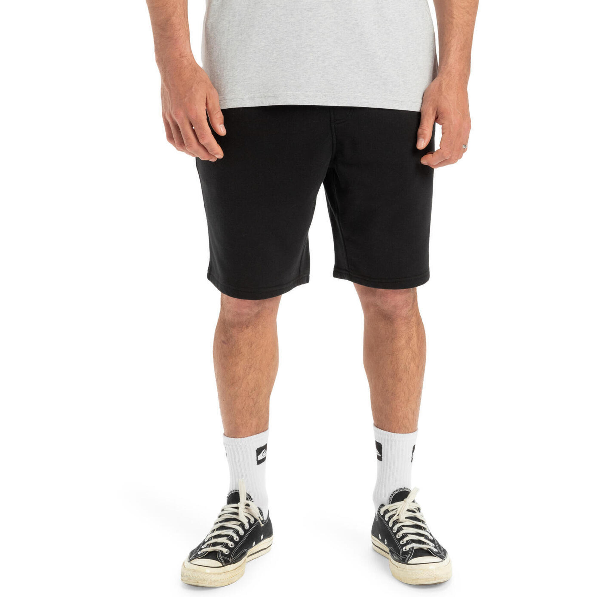 Quiksilver - Short À Taille Élastique Salt Water Noir Homme - Short - Noir - Decathlon