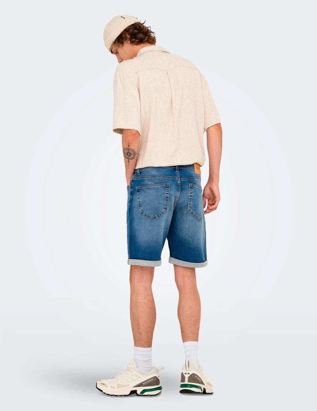 Bermudas y pantalones cortos para Hombre Only&sons  Azul 2/7