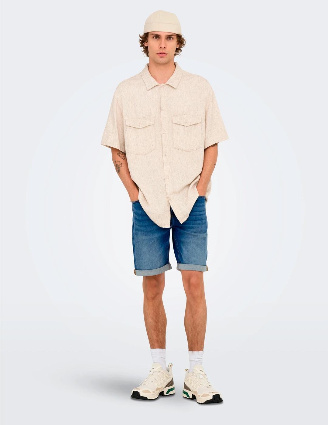 Bermudas y pantalones cortos para Hombre Only&sons  Azul 5/7