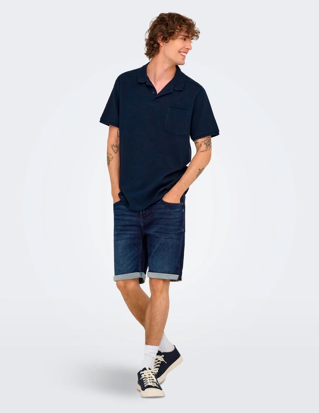 Bermudas y pantalones cortos para Hombre Only&sons  Azul 5/7