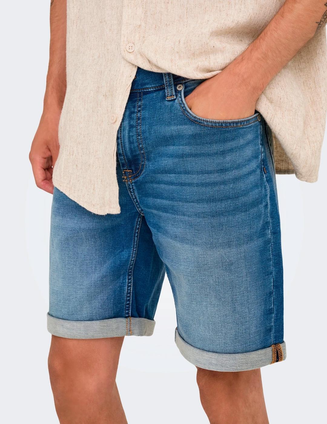 Bermudas y pantalones cortos para Hombre Only&sons  Azul 6/7