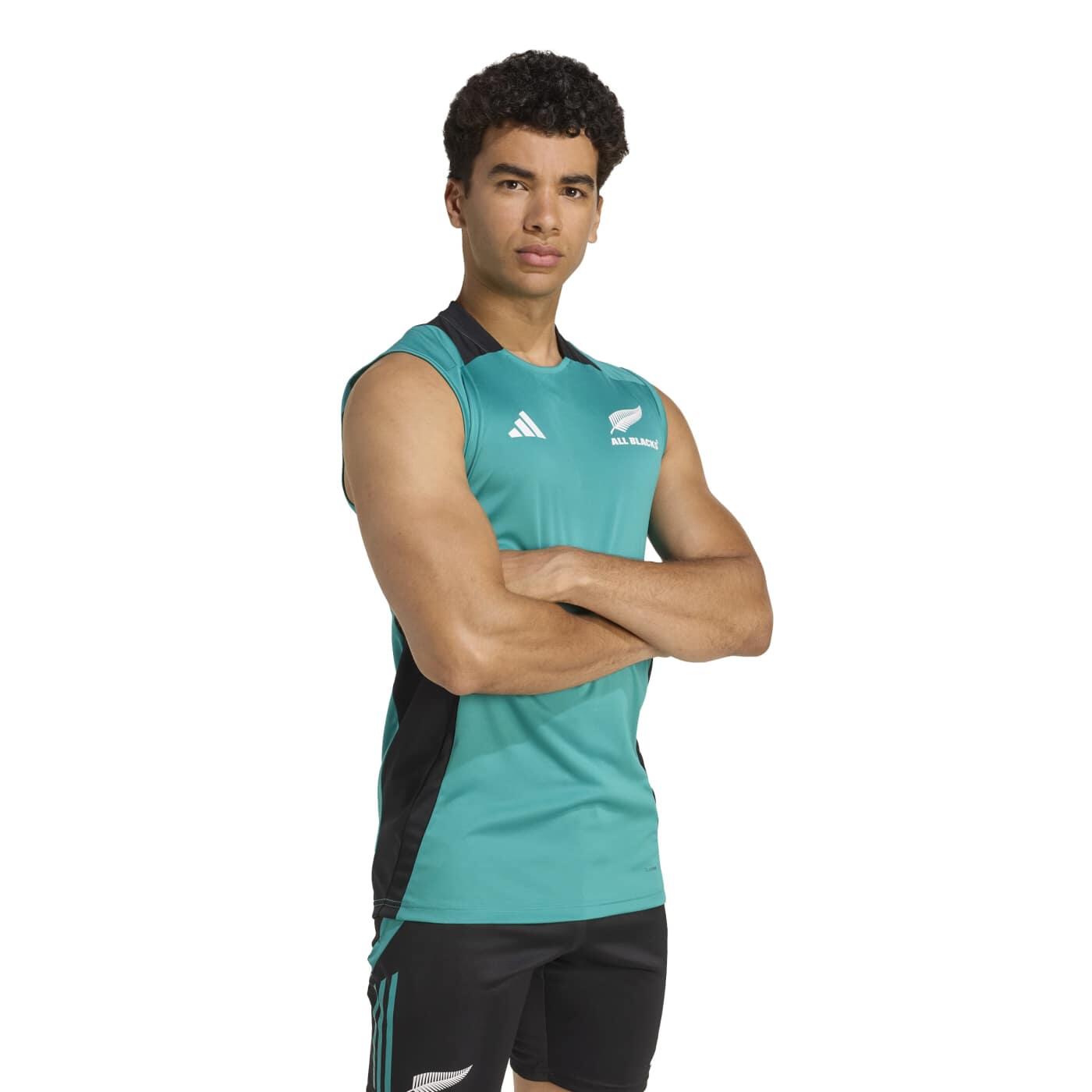 Adidas All Blacks Singlet Groen 4/6