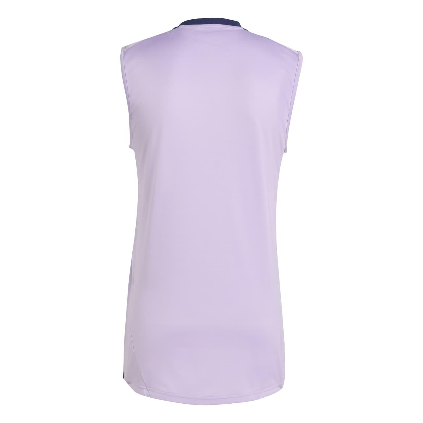 Débardeur d'entrainement Adidas France Rugby Lilas 4/7