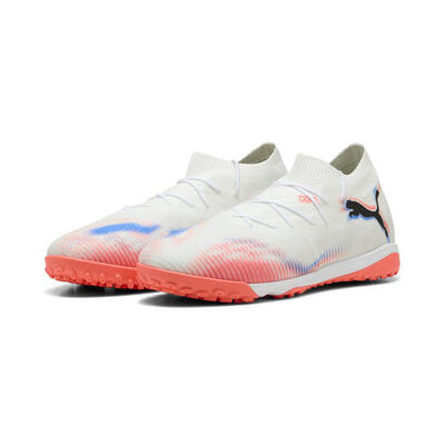 Botas de fútbol FUTURE 8 MATCH TT unisex PUMA White Black Glowing Red