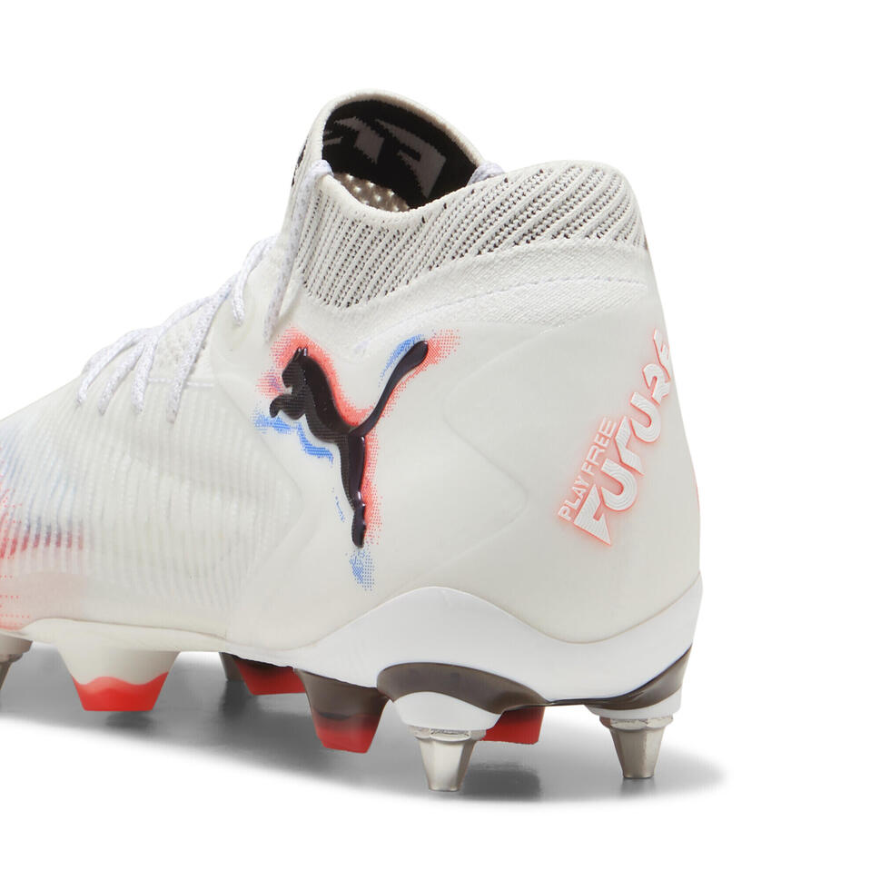 Buty piłkarskie unisex FUTURE 8 ULTIMATE MxSG PUMA White Black Glowing Red
