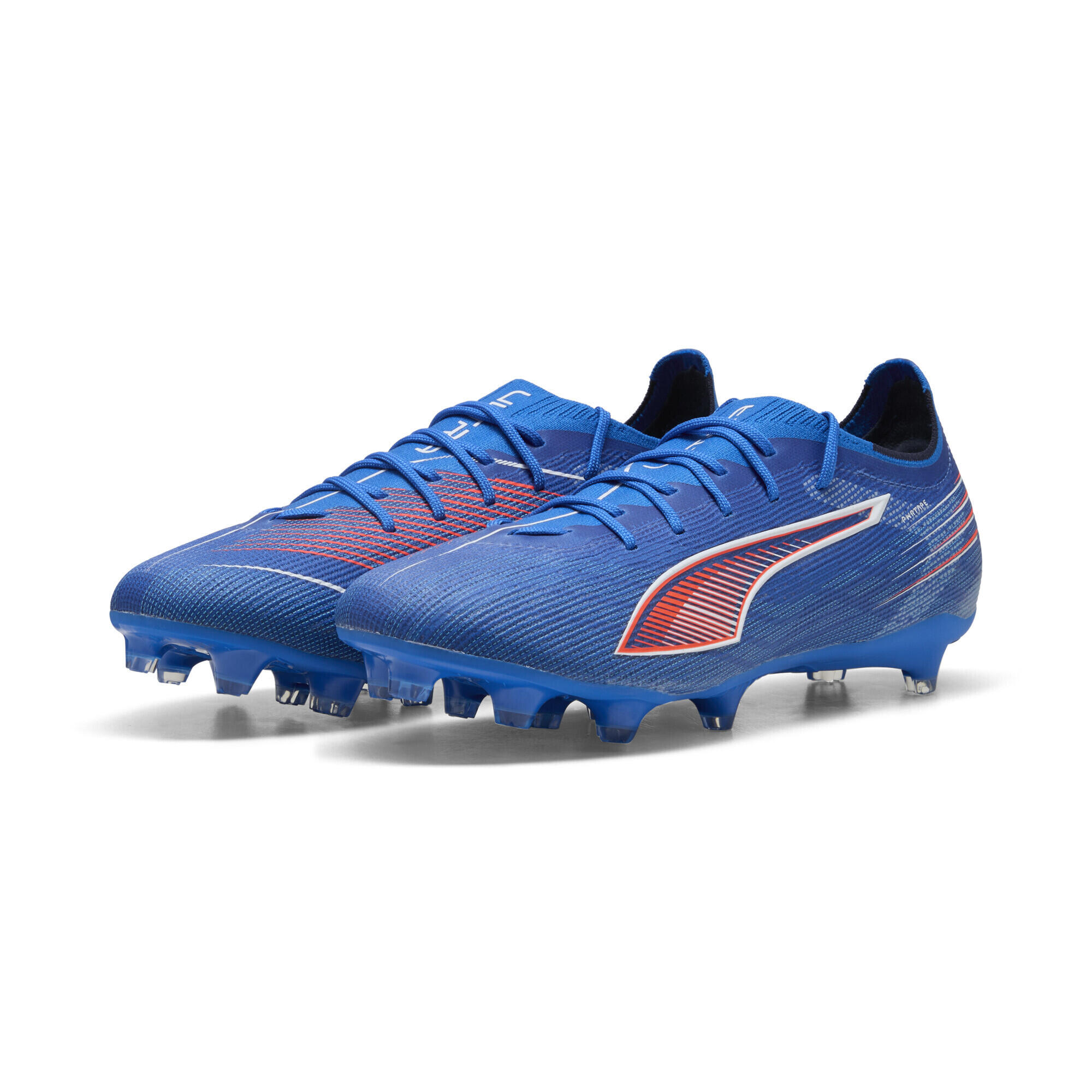 Puma - Chaussures De Football Ultra 6 Pro Fg/ag Unisexe Puma - Chaussures De Football - Blanc|bleu|rouge - 43 - Decathlon